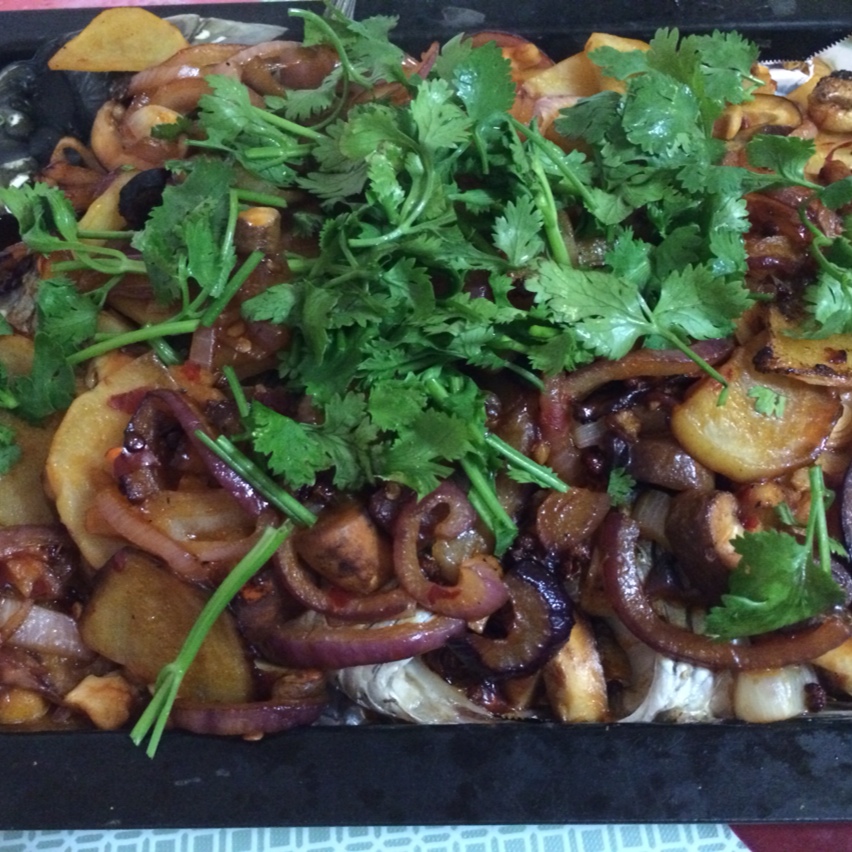 烤箱烤鱼