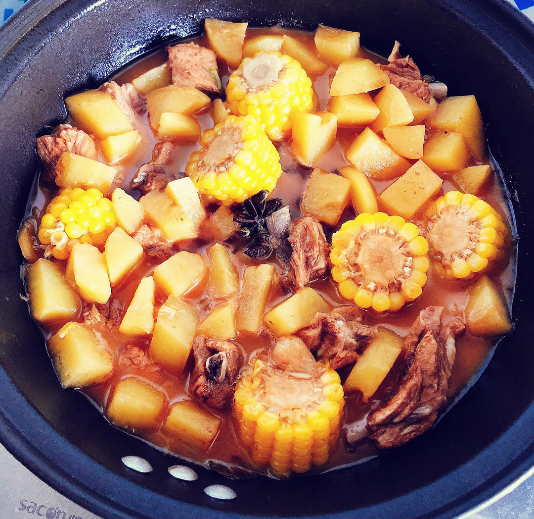 🔥巨好吃的红烧排骨炖土豆❗️懒人版轻松做拿手菜