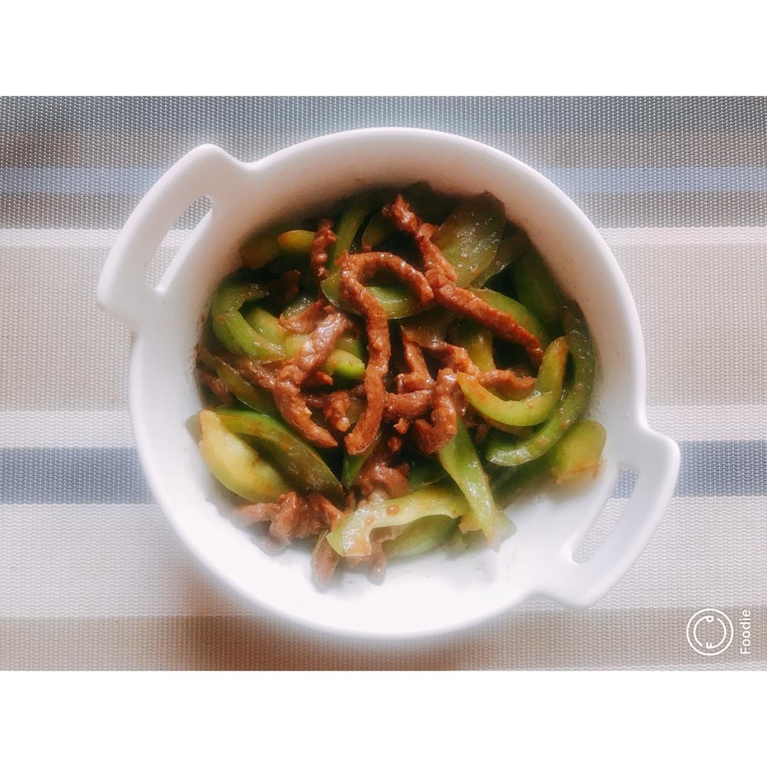 青椒牛肉丝
