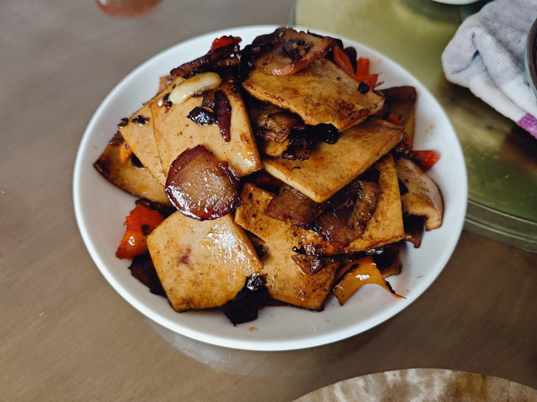 干锅千页豆腐