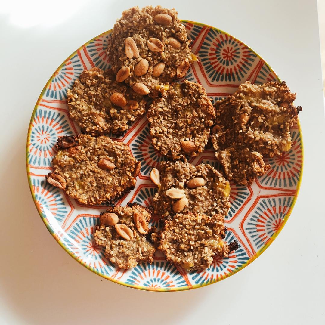 减肥饼干-低卡无油香蕉麦片