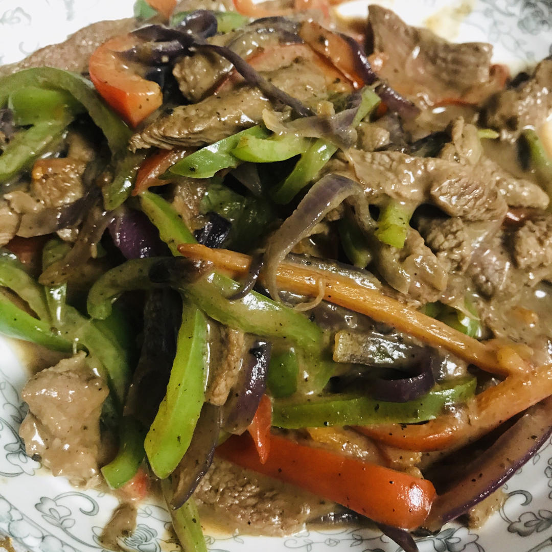 黑椒牛柳