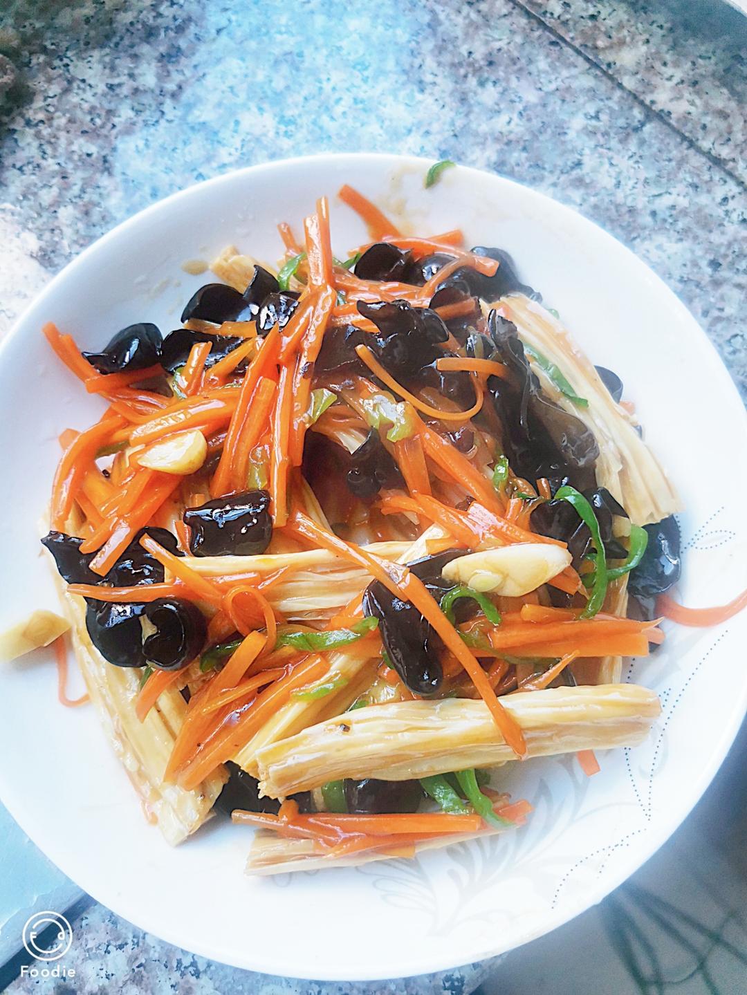 比肉还好吃的烧腐竹