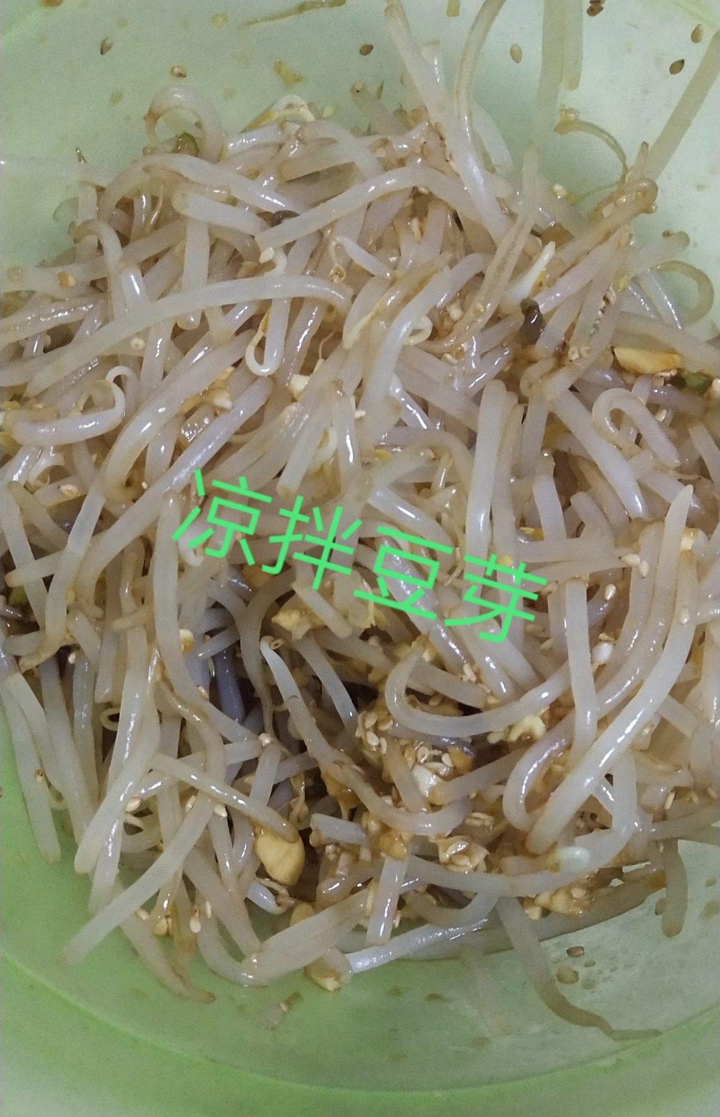 酸辣清脆爽口，安利给所有减肥的姐妹，凉拌豆芽