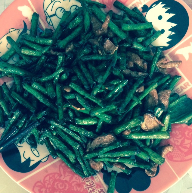 豇豆炒肉
