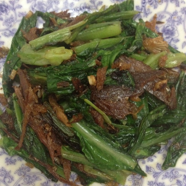 豆豉鲮鱼油麦菜