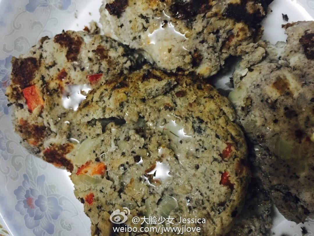 豆渣鸡肉饼的做法