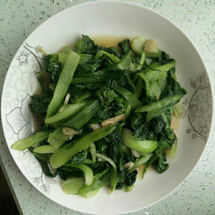 清炒小白菜