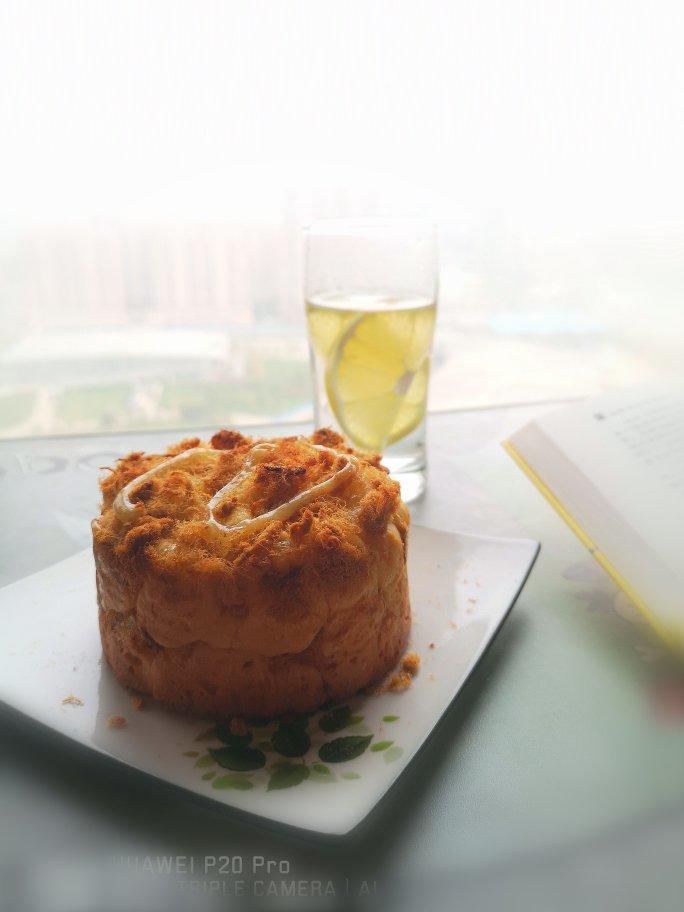 肉松手撕面包—超软会爆浆的面包哟