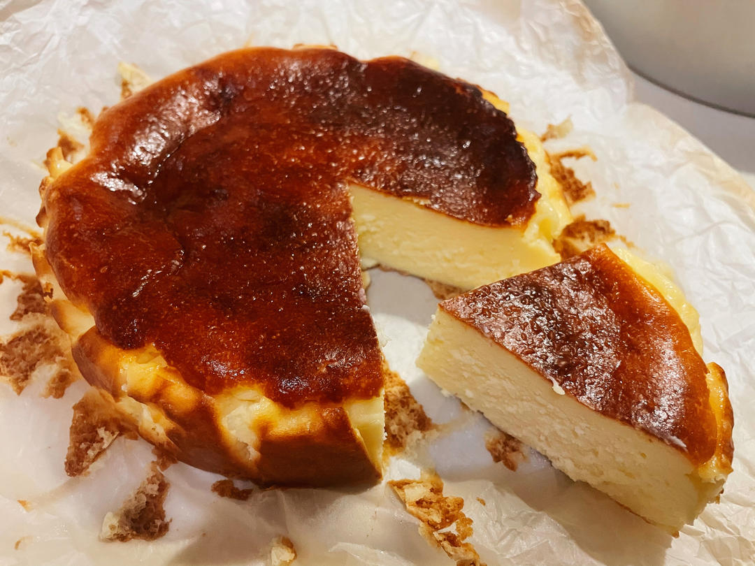 巴斯克芝士蛋糕『最简单的蛋糕』零失败🔥芝士控