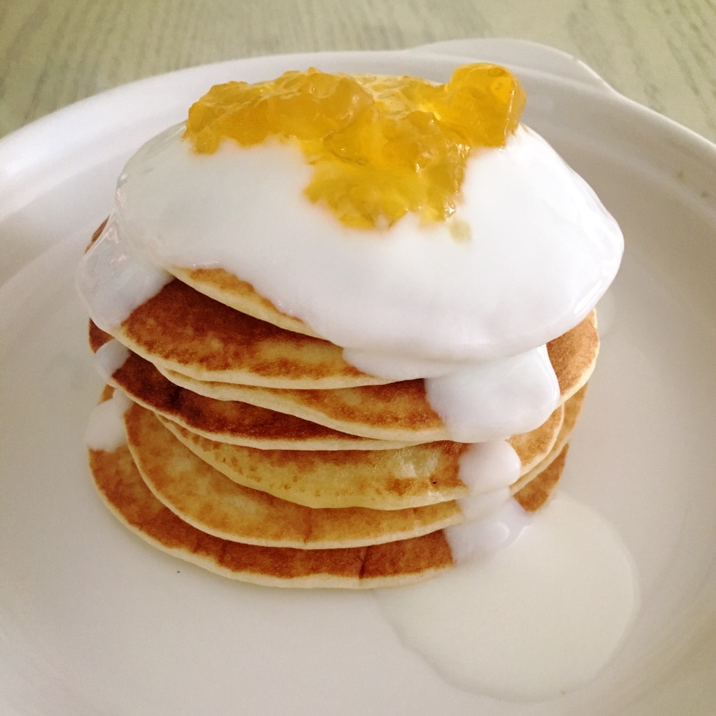 超级简单pancake【无黄油健康版】