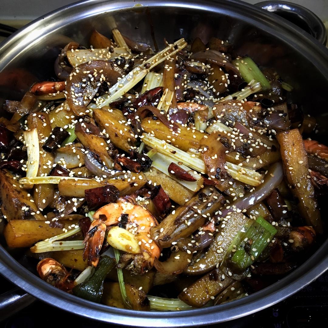 干锅虾虾（最详细的图文解说）