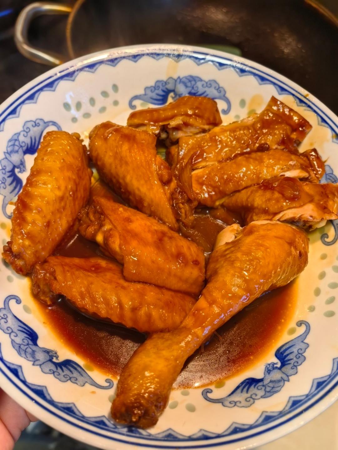 秘制酱油鸡腿