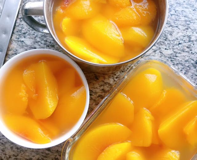 吃黄桃的季节少不了糖水黄桃-夏季甜品必备的做法
