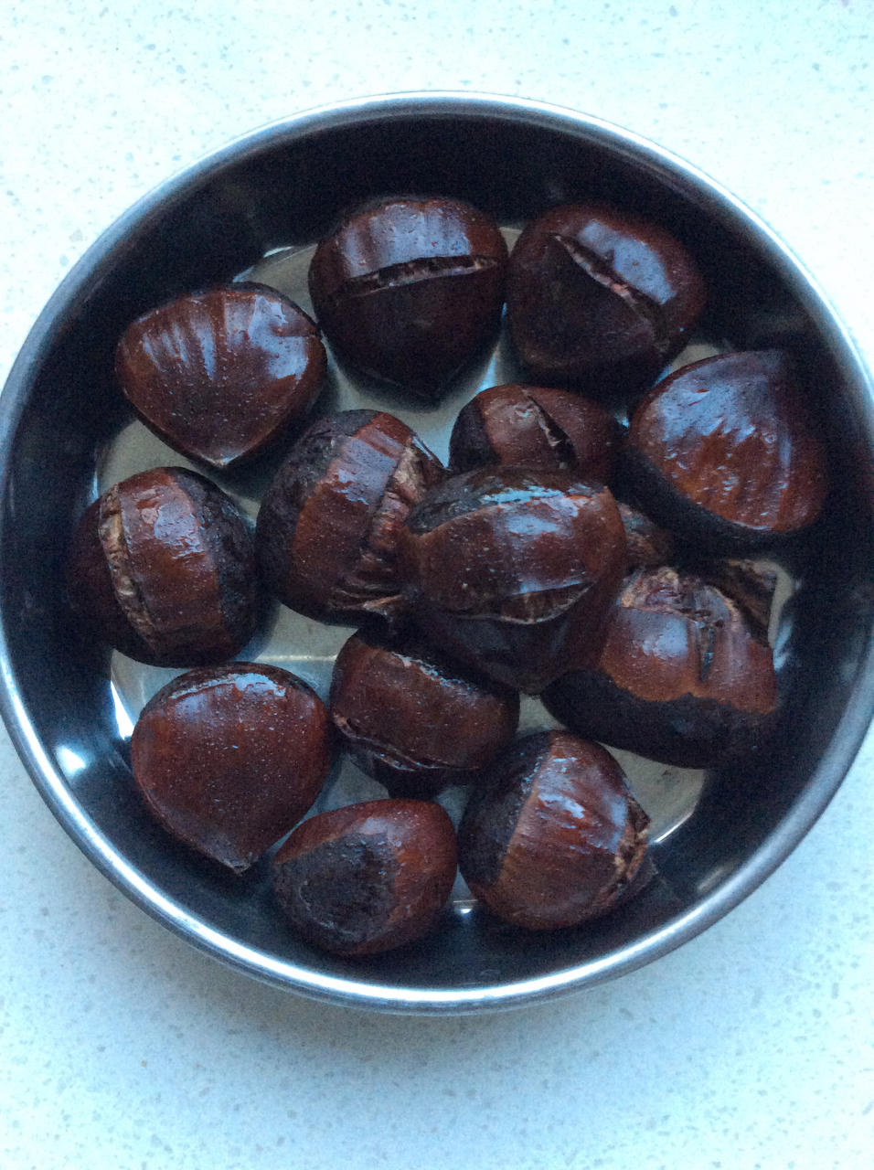 （超好剥壳！）空气炸锅蜂蜜板栗——美味停不下来