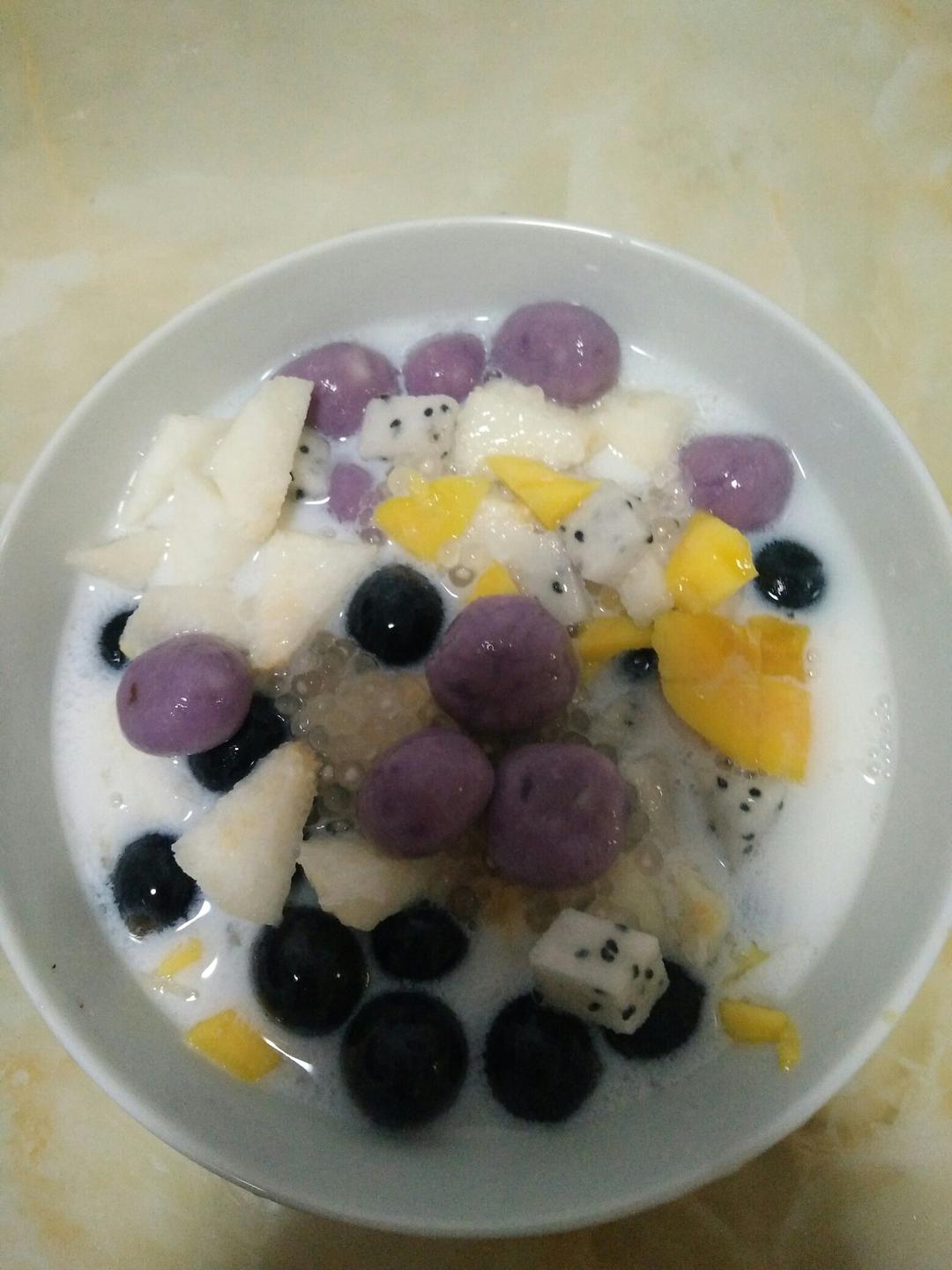 三色芋圆