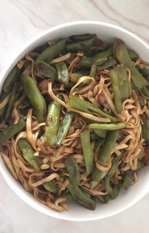 豆角焖面