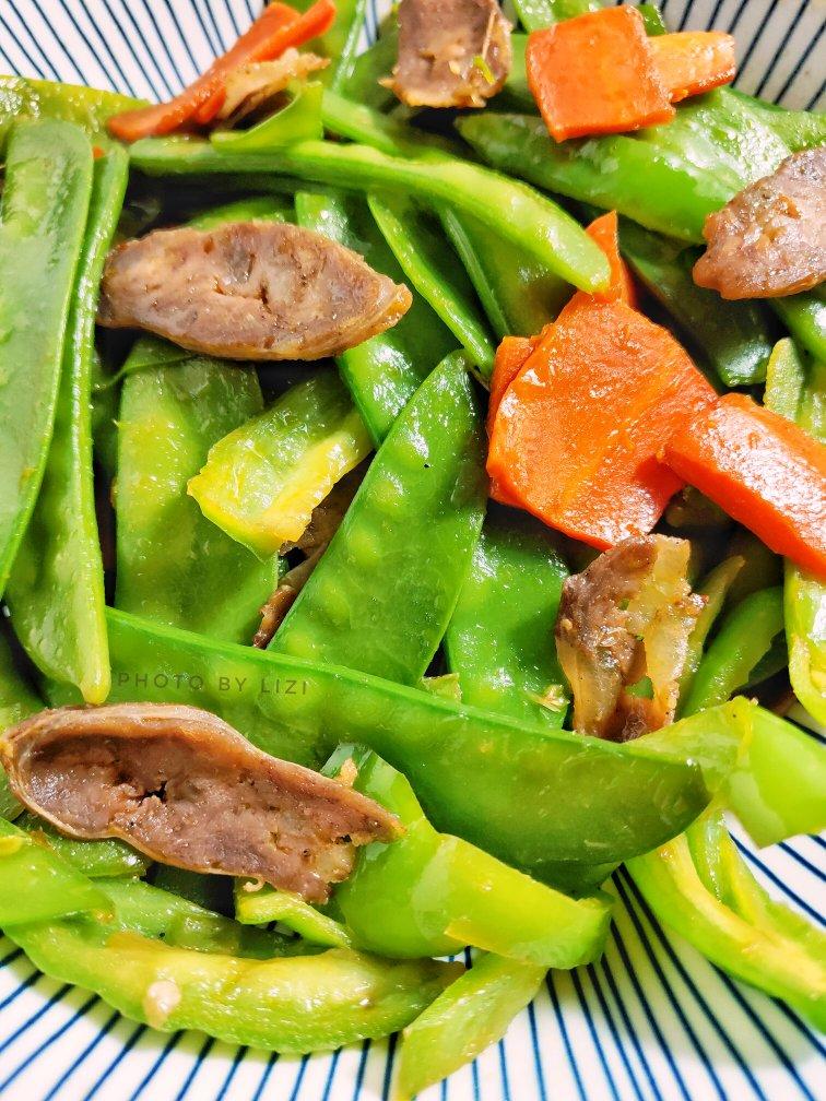 ㊙️腊味‼️荷兰豆炒腊鸭腿‼️越嚼越香