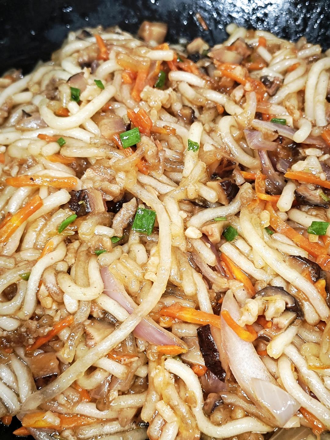 肉末炒粉丝