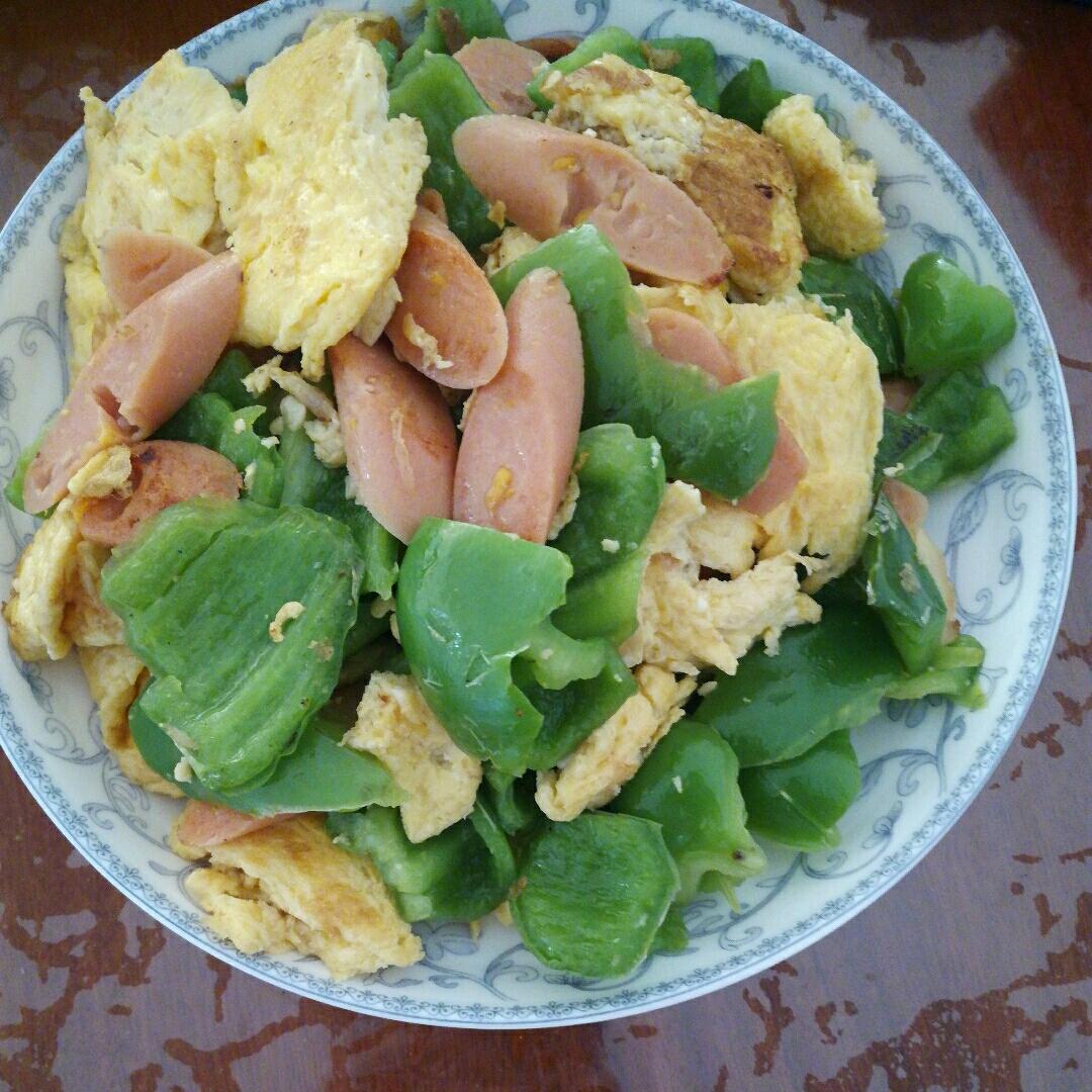 青椒鸡蛋