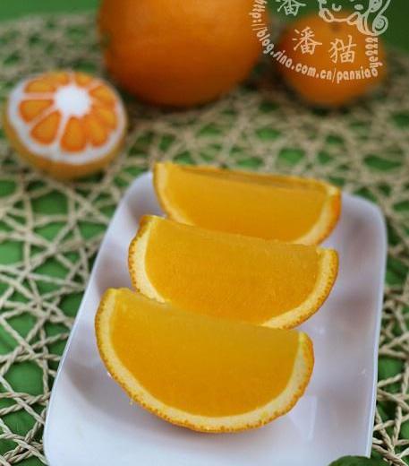 香橙果冻的做法