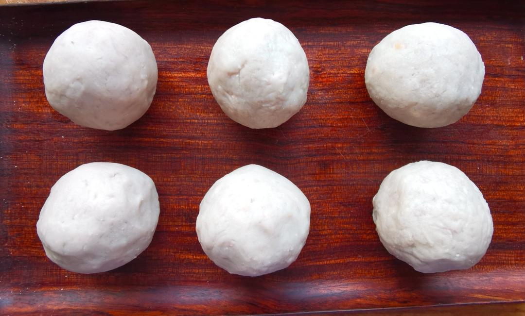 空口吃馅‼️ 奶香十足的芋泥奶酪球 神仙组合