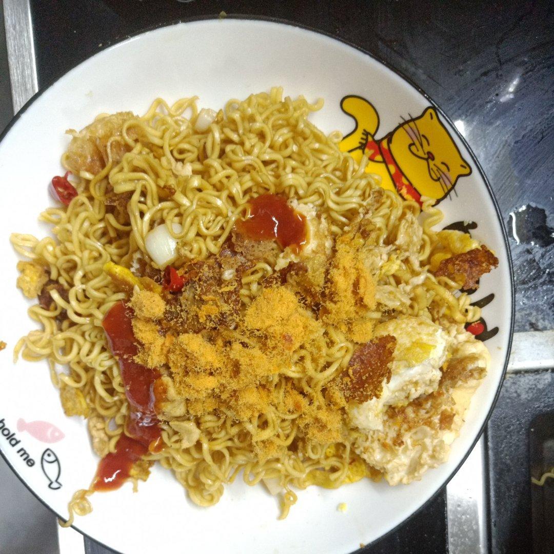 减脂荷包蛋焖荞麦面