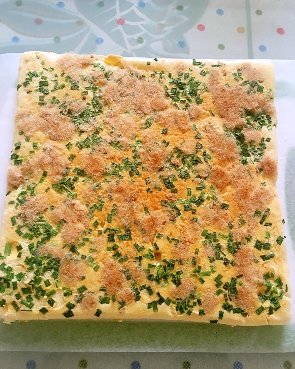 香葱肉松蛋糕