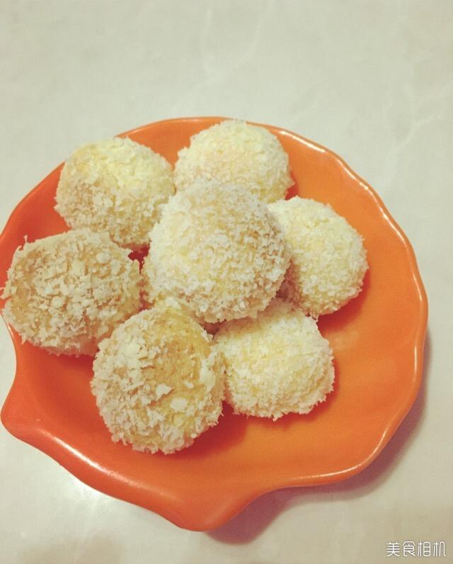 【视频】椰蓉小酥球（消耗蛋黄）童年美食