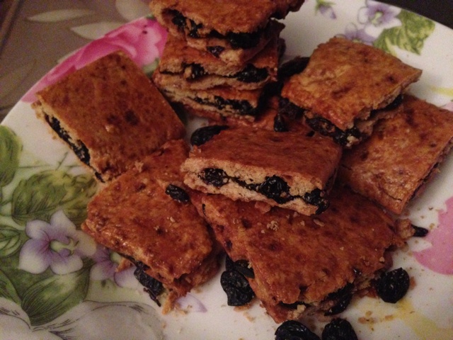 葡萄干夹心饼干