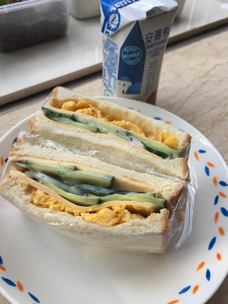 设计师的品质早餐——能量爆炸三明治