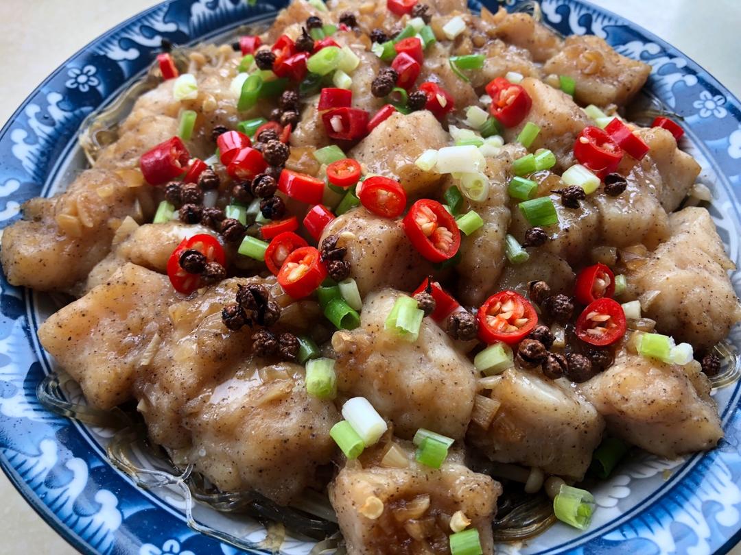 🔥吃不胖❗️蒜蓉粉丝龙利鱼❗️