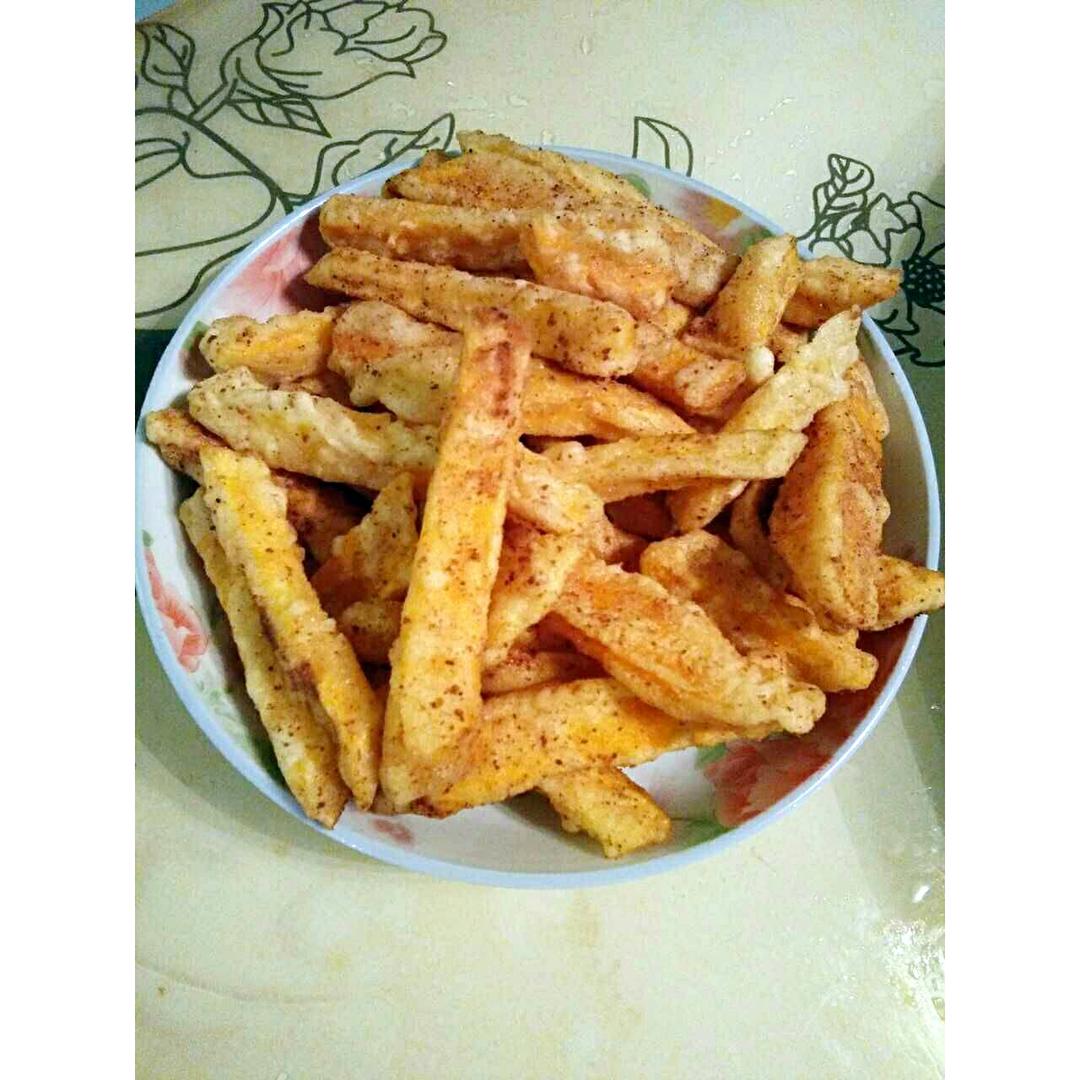 甘梅薯条（不可不试的酸甜开胃炸物）