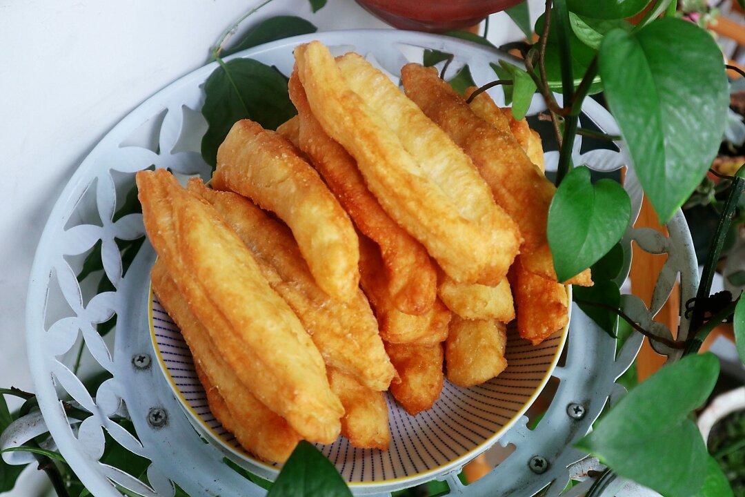 快手早餐～自制油条（酵母版，不含泡打粉、膨松剂）