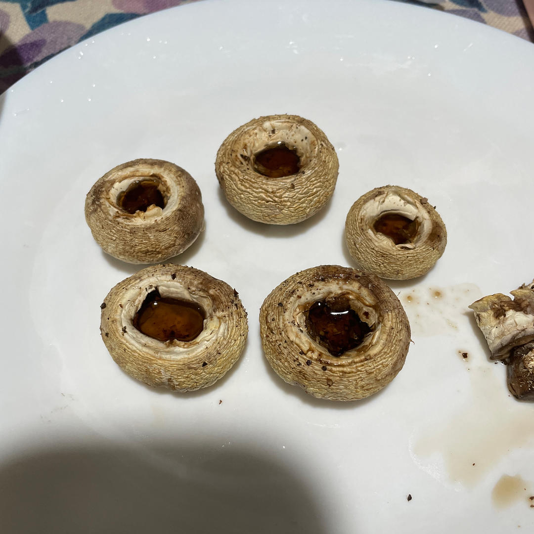 零难度烤口蘑（空气炸锅版）