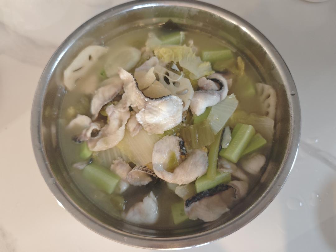 懒人版老坛酸菜鱼