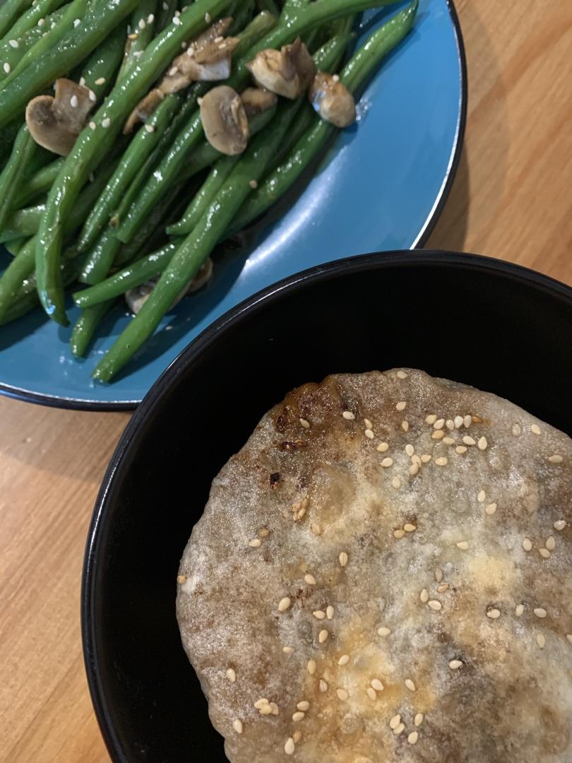 【健康三餐】椒盐蘑菇四季豆
