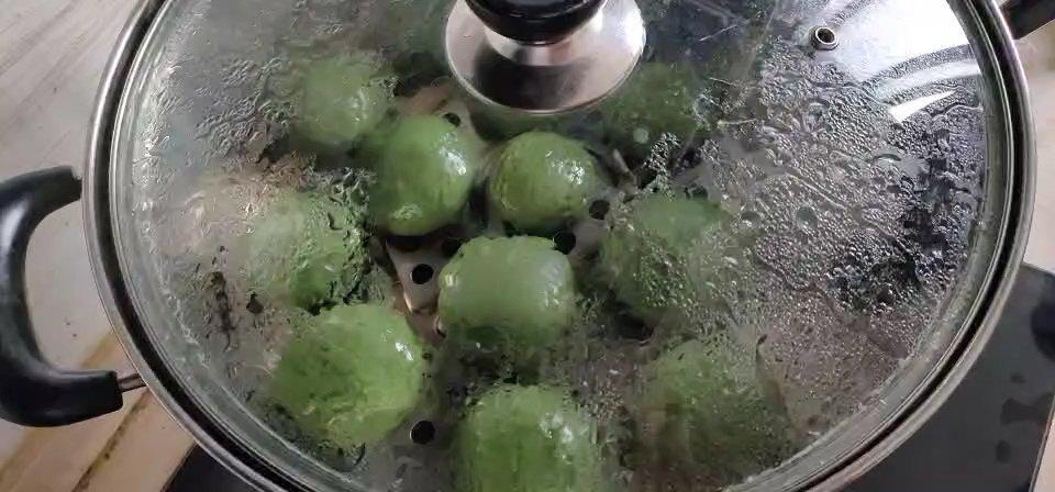 简单易做的青团子