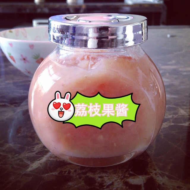 冰糖荔枝酱（Lychee Jam with Rock Candy)