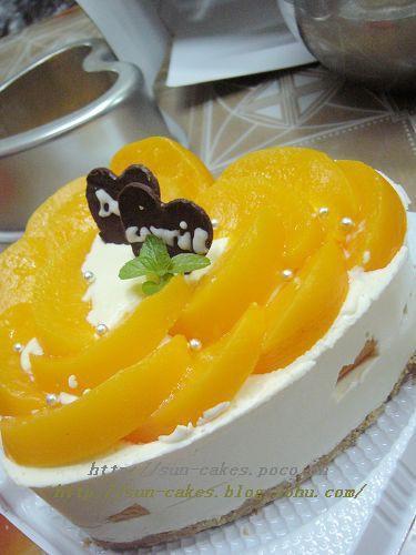 黄桃芝士蛋糕