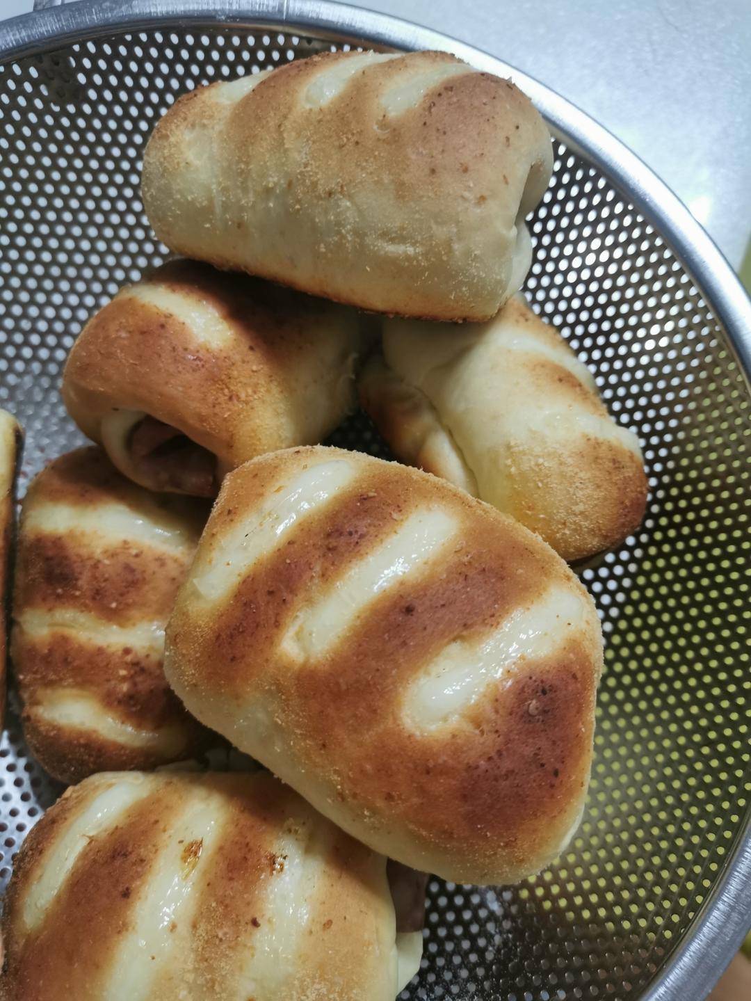 培根🥓面包卷（简单好吃的咸口软面包）