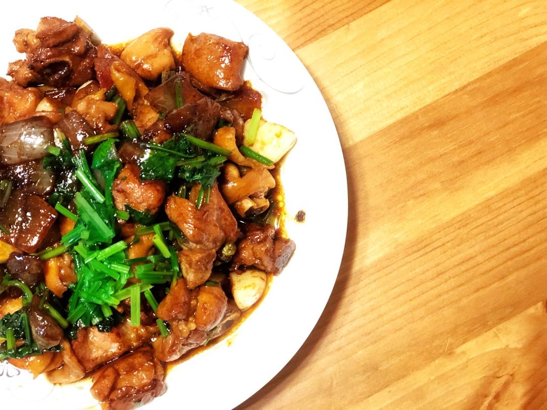 台式三杯鸡