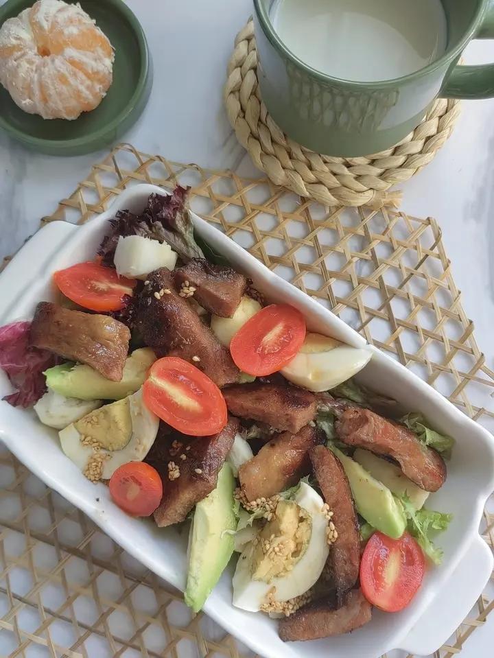低脂牛排沙拉