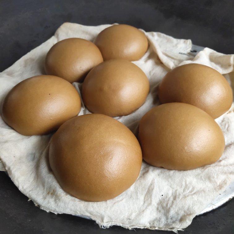 有着面包口感的红糖馒头（一次发酵）