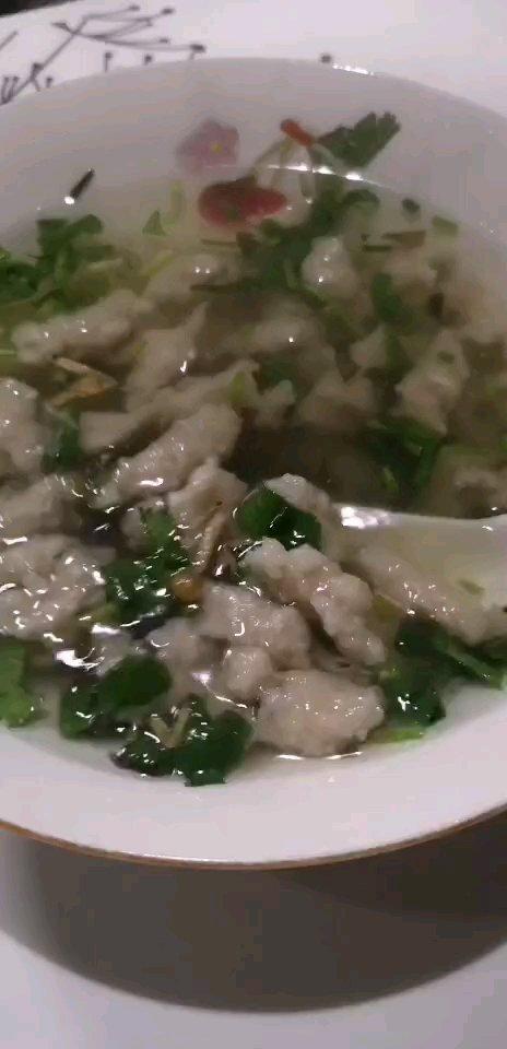 温州瘦肉丸，自制无添加剂快手做的猪肉羹