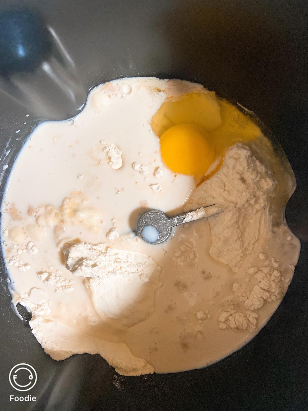 纯奶手撕吐司的做法 步骤1