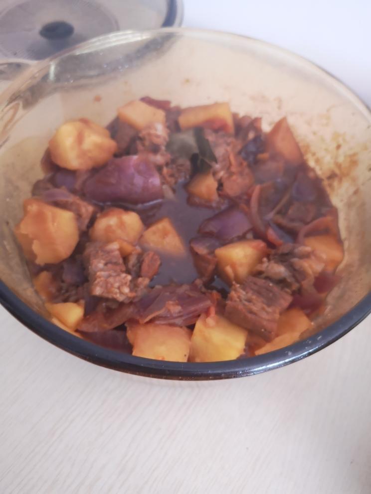 番茄土豆炖牛肉