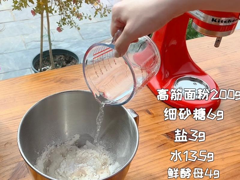 纯奶手撕吐司的做法 步骤1