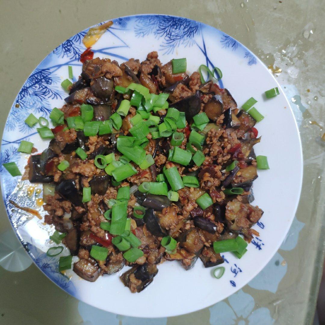 肉沫烧茄子(无敌下饭菜)