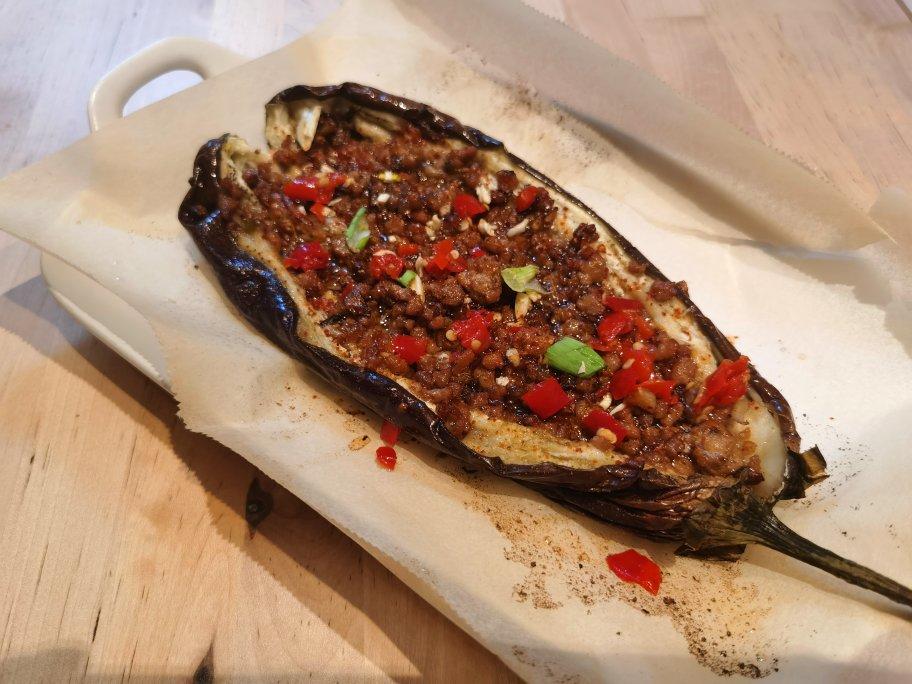 CC招牌菜销魂烤茄子，百吃不厌！